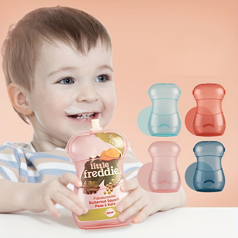 Baby Food Pouches - Anti Squeeze Baby Food Pouch Holder