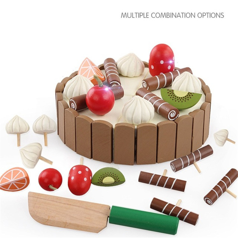Baby Food Quantity - Wooden Children Kitchen Toys Pretend Toys