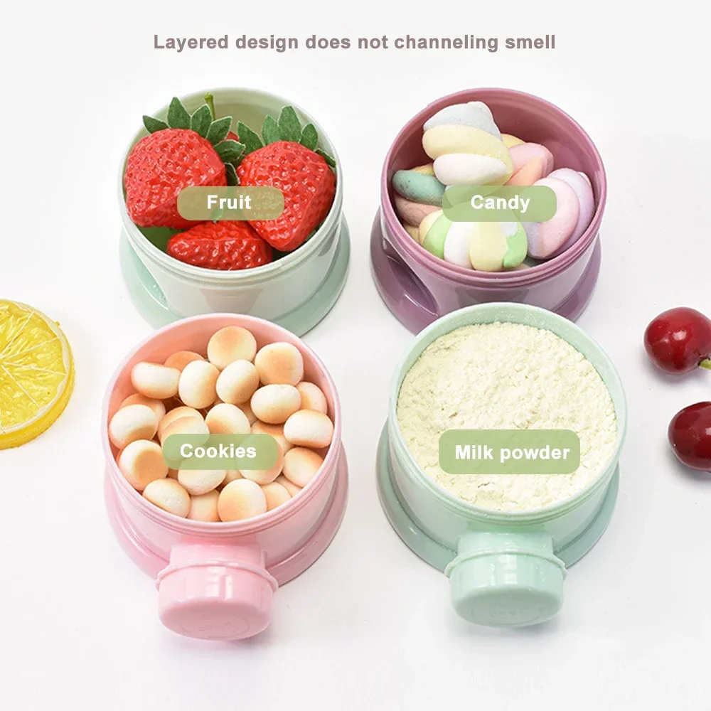 Baby Food For Travelling - 4Layer Box Baby formula multi-layer storage