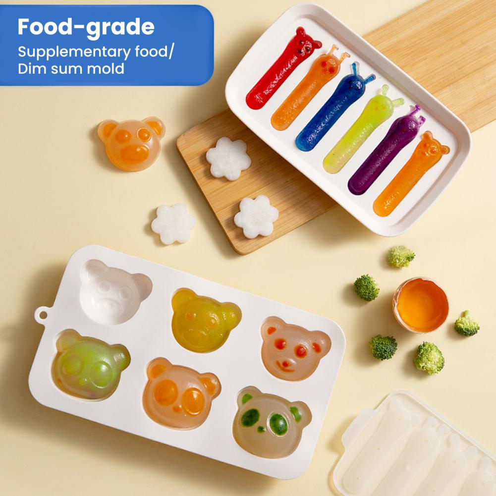 Baby Food Dessert - Silicone Mold for Baking Soft Silicone