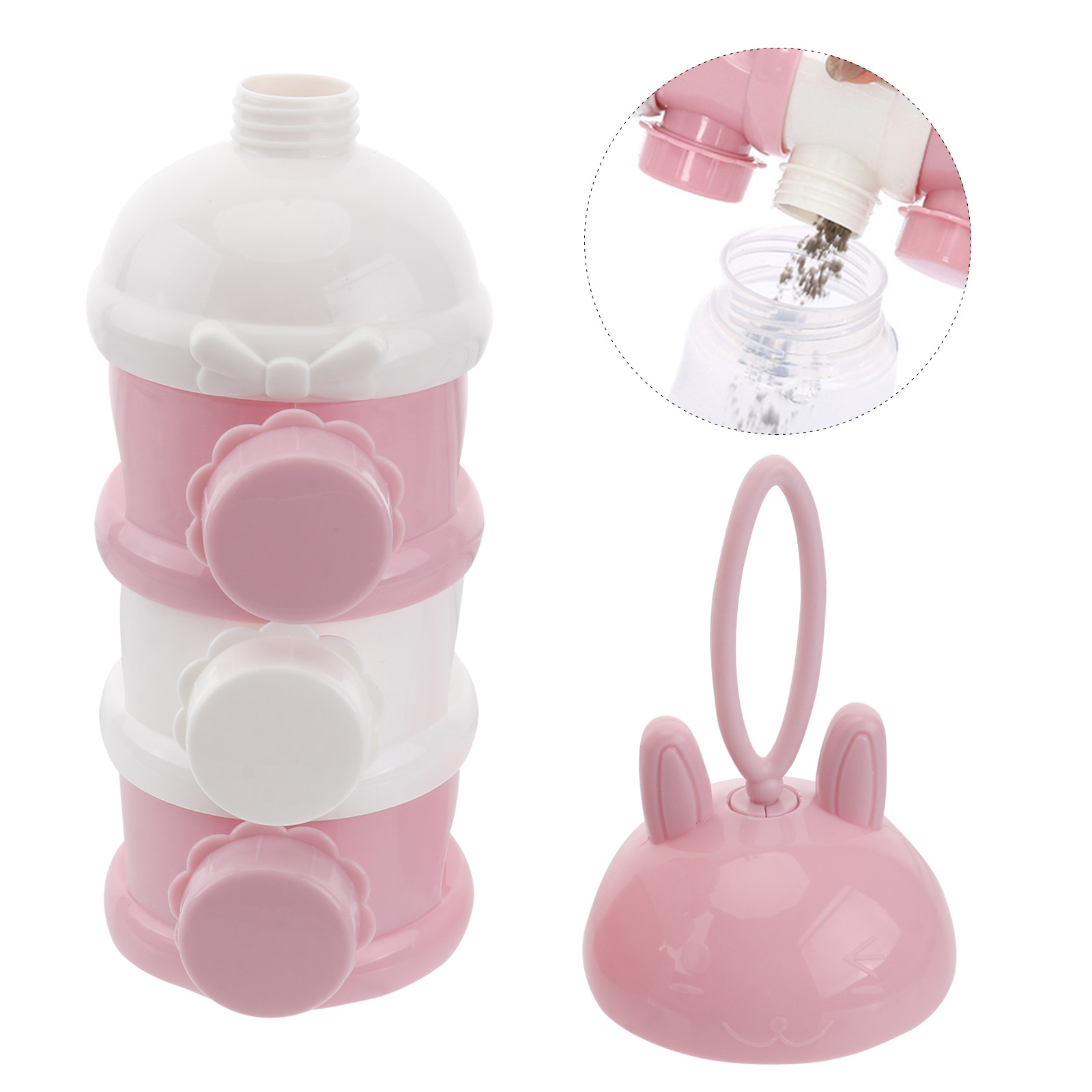 Baby Food For Travelling - 3 Layer Infant Formula Boxes Lightweight