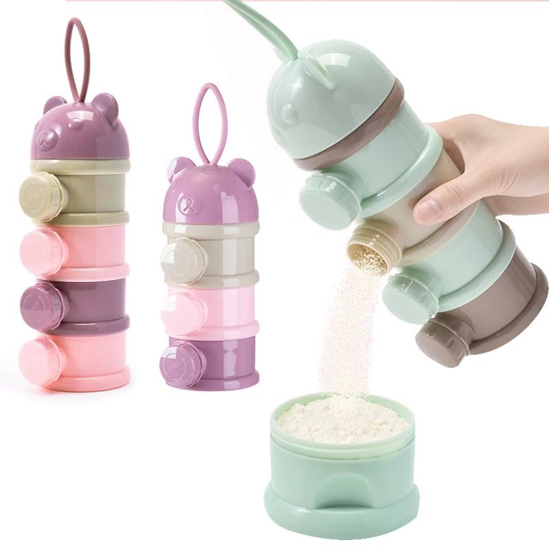 Baby Food Pouches - 3/4Layer Baby Portable Baby Food Storag