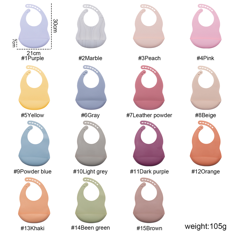 0-3 Years Baby Bib BPA Free Si - Baby Food Grade ulasan dan harga