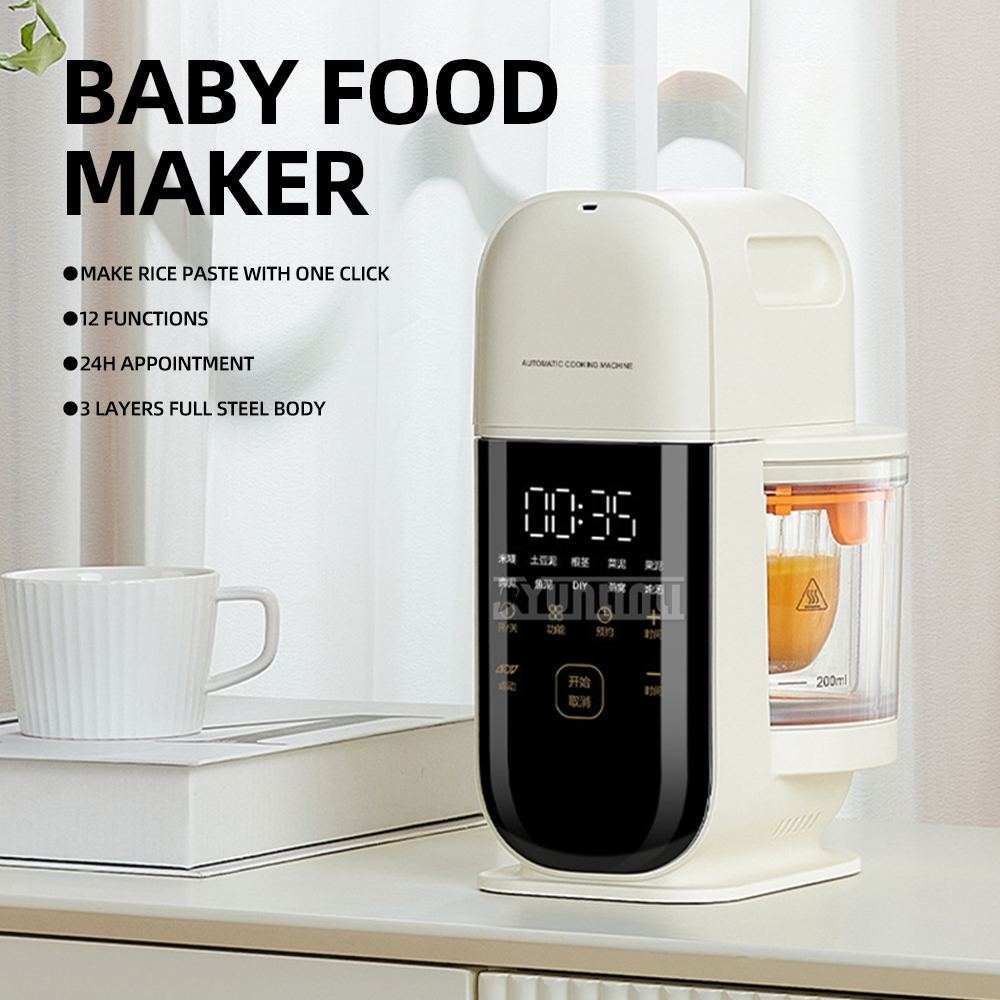 Multifunctional Food Blender K - Baby Food Blender And Steamer ulasan dan harga