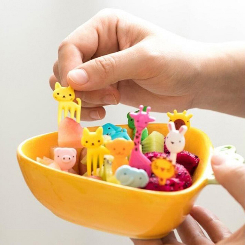10Pcs Cute Mini Animal Farm Ca - Baby Food Dessert ulasan dan harga