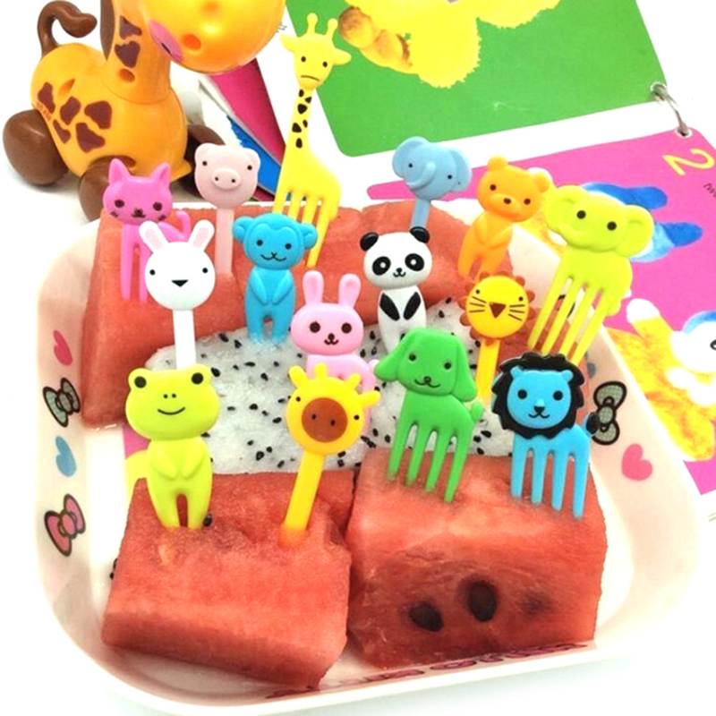 10Pcs Cute Mini Animal Farm Ca - Baby Food Dessert ulasan dan harga