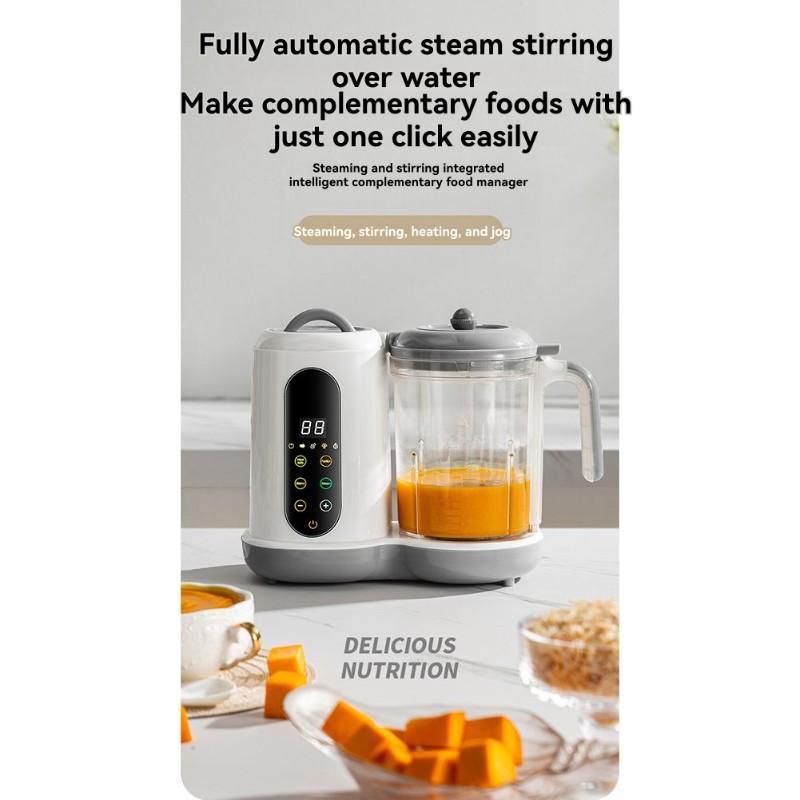 B64B-Automatic For Infants Bab - Baby Food Blender And Steamer ulasan dan harga