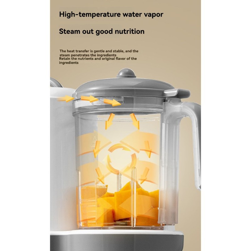 B64B-Automatic For Infants Bab - Baby Food Blender And Steamer ulasan dan harga