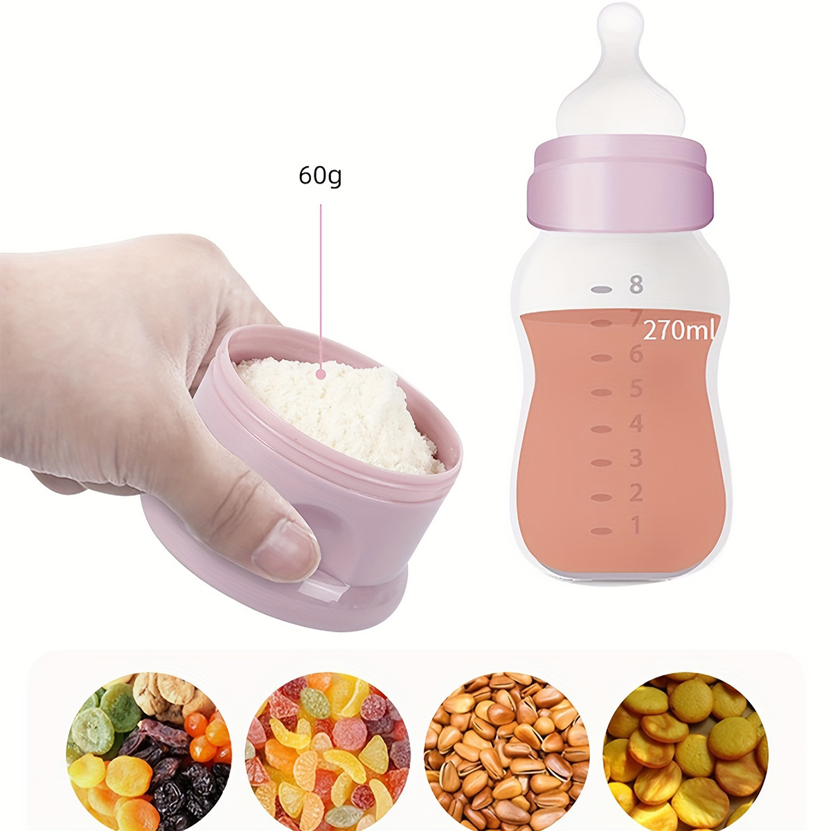 Large Capacity Baby Milk Powde - Baby Food Pouches ulasan dan harga