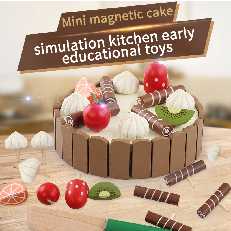 Wooden Children Kitchen Toys P - Baby Food Quantity ulasan dan harga