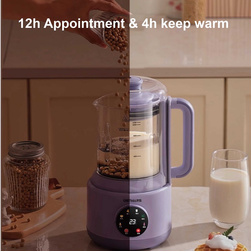 1100ml Soy Milk Machine 12h Ap - Baby Food Blender And Steamer ulasan dan harga