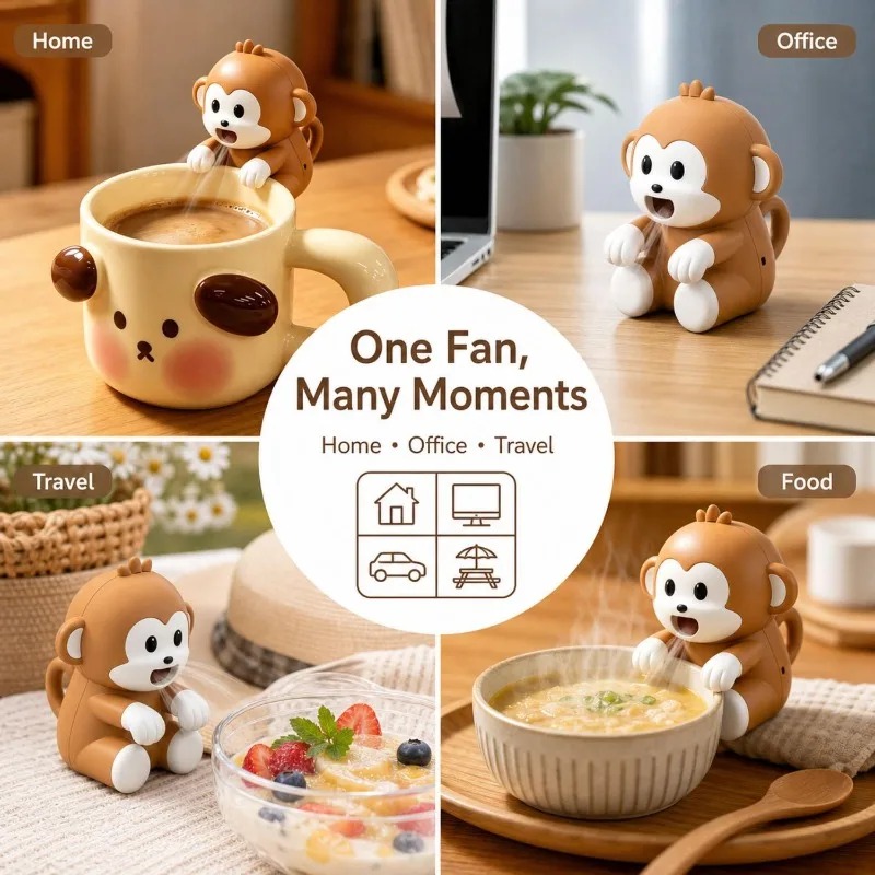 Portable Monkey Shaped Food Co - Baby Food For Travelling ulasan dan harga