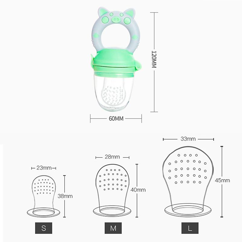 4pcs/set Silicone Fruit & Vege - Baby Food Quantity ulasan dan harga