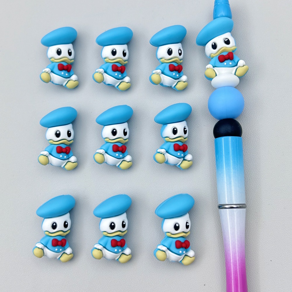 10PC DIY 3D Cartoon Silicone B - Baby Food Grade ulasan dan harga