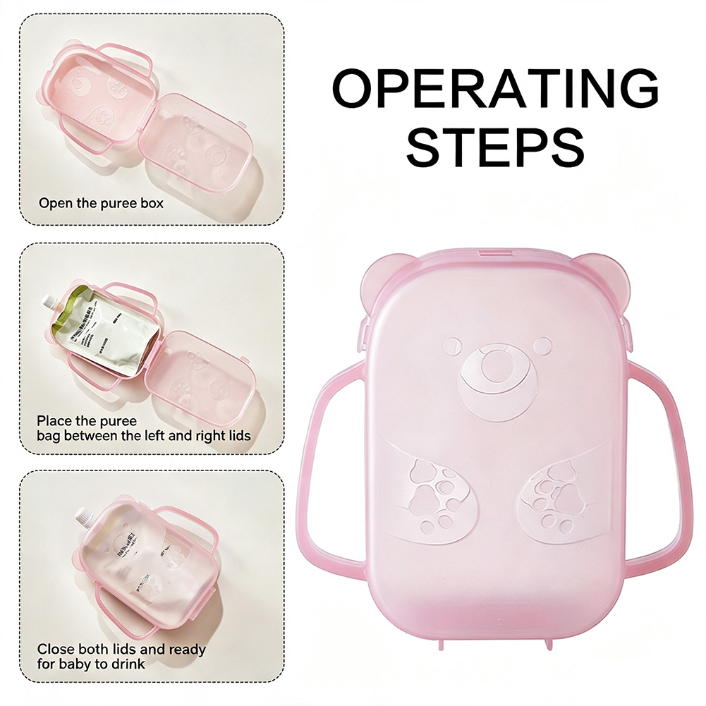 Squeeze Proof Pouch Holder Foo - Baby Food Pouches ulasan dan harga