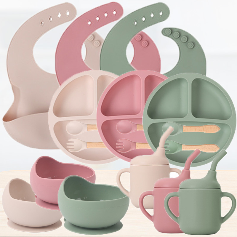 Children's silicone tableware  - Baby Food Quantity ulasan dan harga