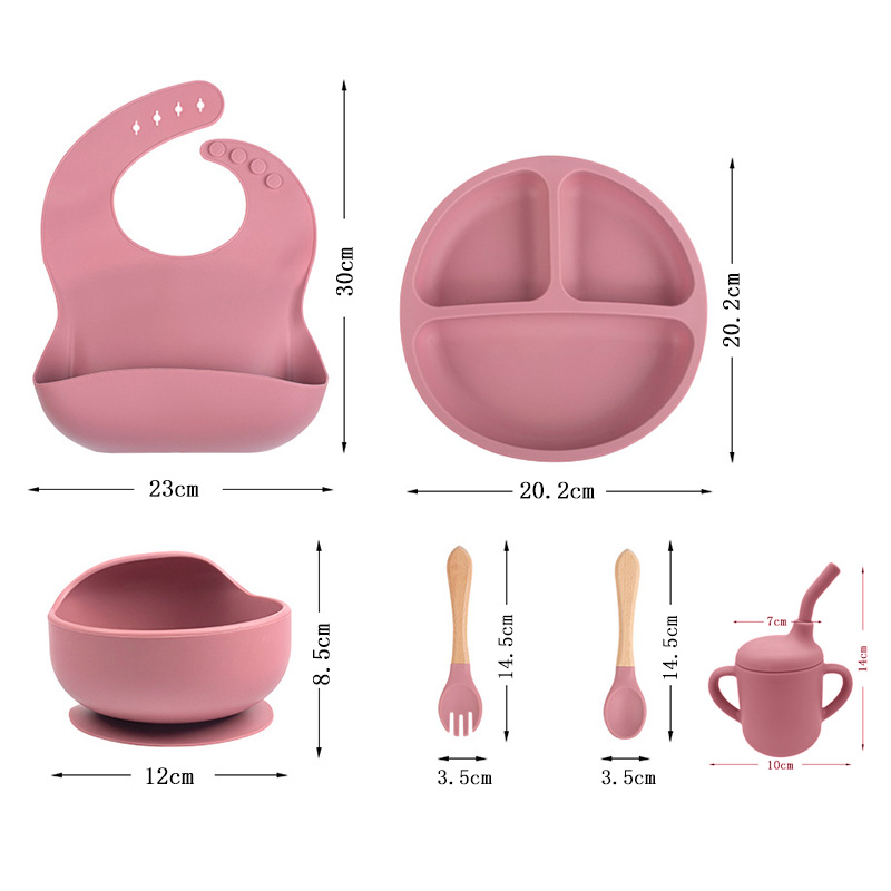 Children's silicone tableware  - Baby Food Quantity ulasan dan harga