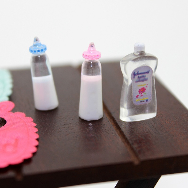 DOLLHOUSE Miniature Food Toy S - Baby Food Quantity ulasan dan harga