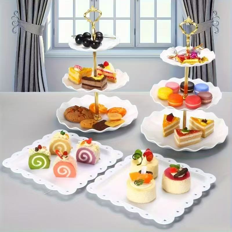 1/3/4/5PCS Decorative Food Tra - Baby Food Quantity ulasan dan harga