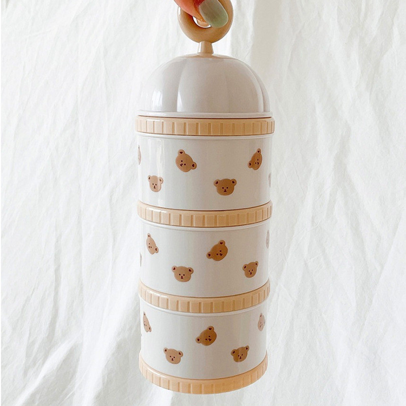 Cute Bear Milk Powder Box Baby - Baby Food Pouches ulasan dan harga