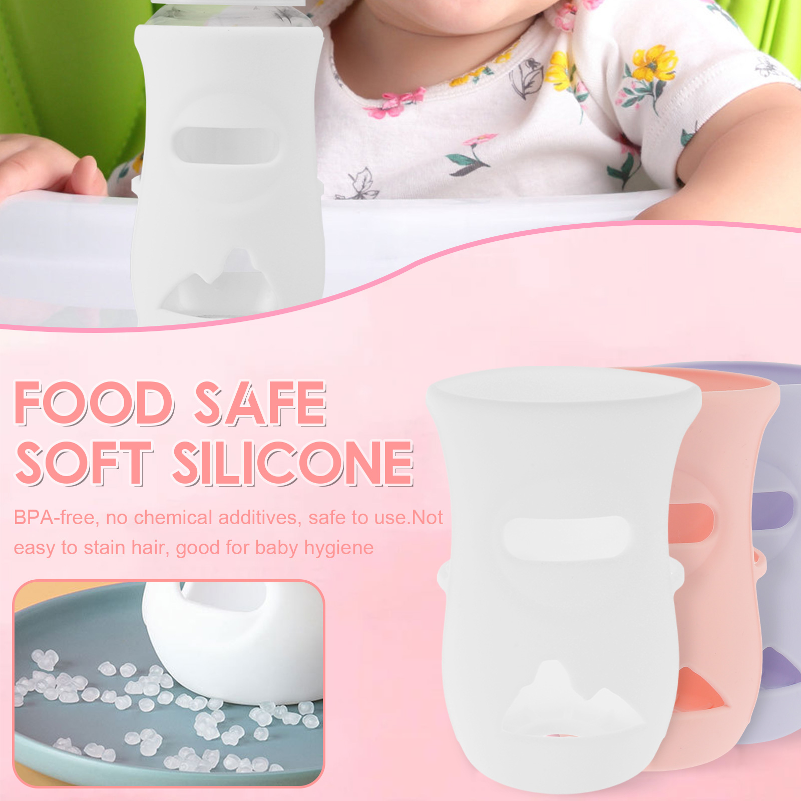 Silicone Sleeves Silicone Baby - Baby Food Pouches ulasan dan harga