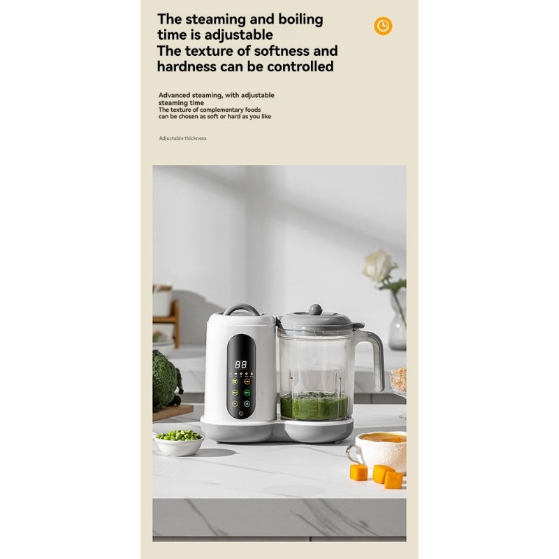 A24P Automatic Baby Food Maker - Baby Food Blender And Steamer ulasan dan harga