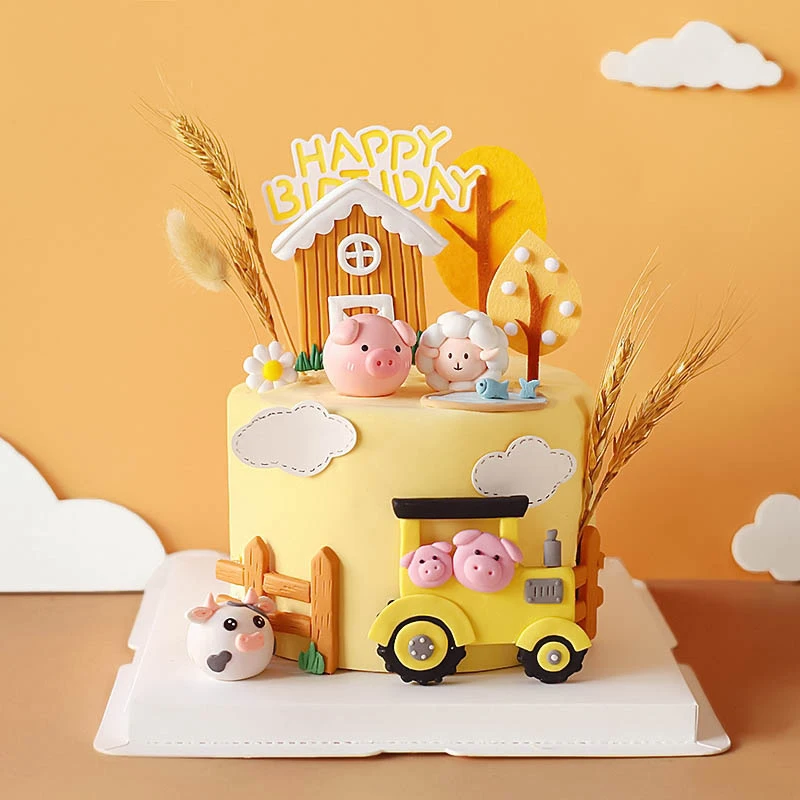 Happy Birthday Cake Topper Far - Baby Food Dessert ulasan dan harga