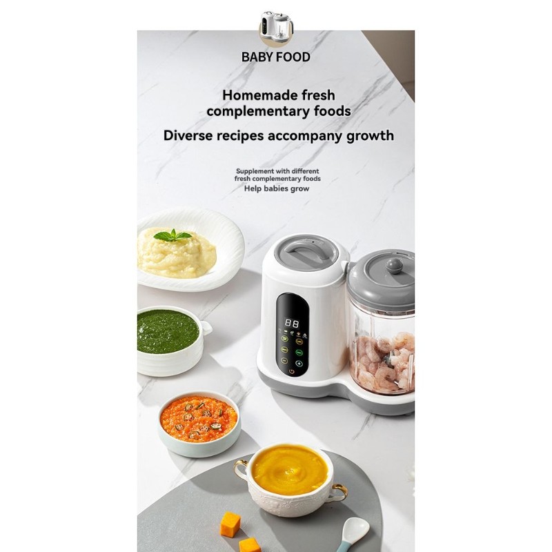 【NEW A39M】 Automatic Baby Food - Baby Food Blender And Steamer ulasan dan harga