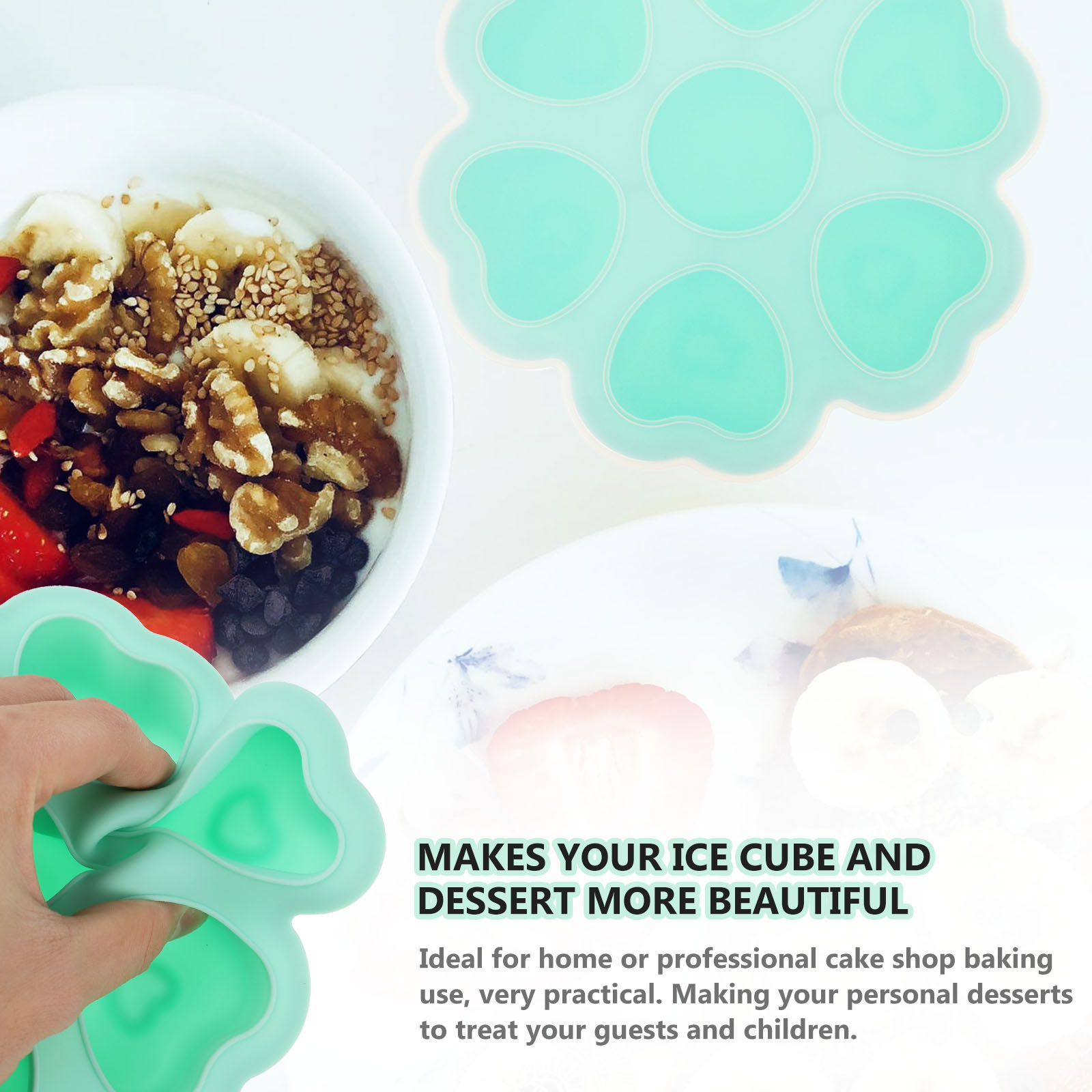 Heart Shaped Silicone Food Sto - Baby Food Dessert ulasan dan harga