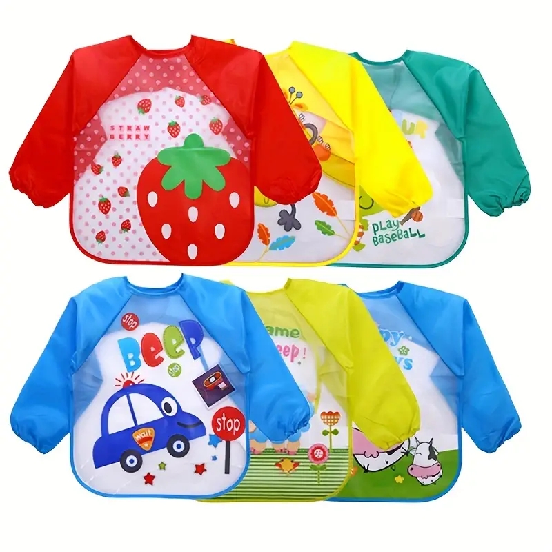 Waterproof EVA Full Sleeve Bab - Baby Food Quantity ulasan dan harga