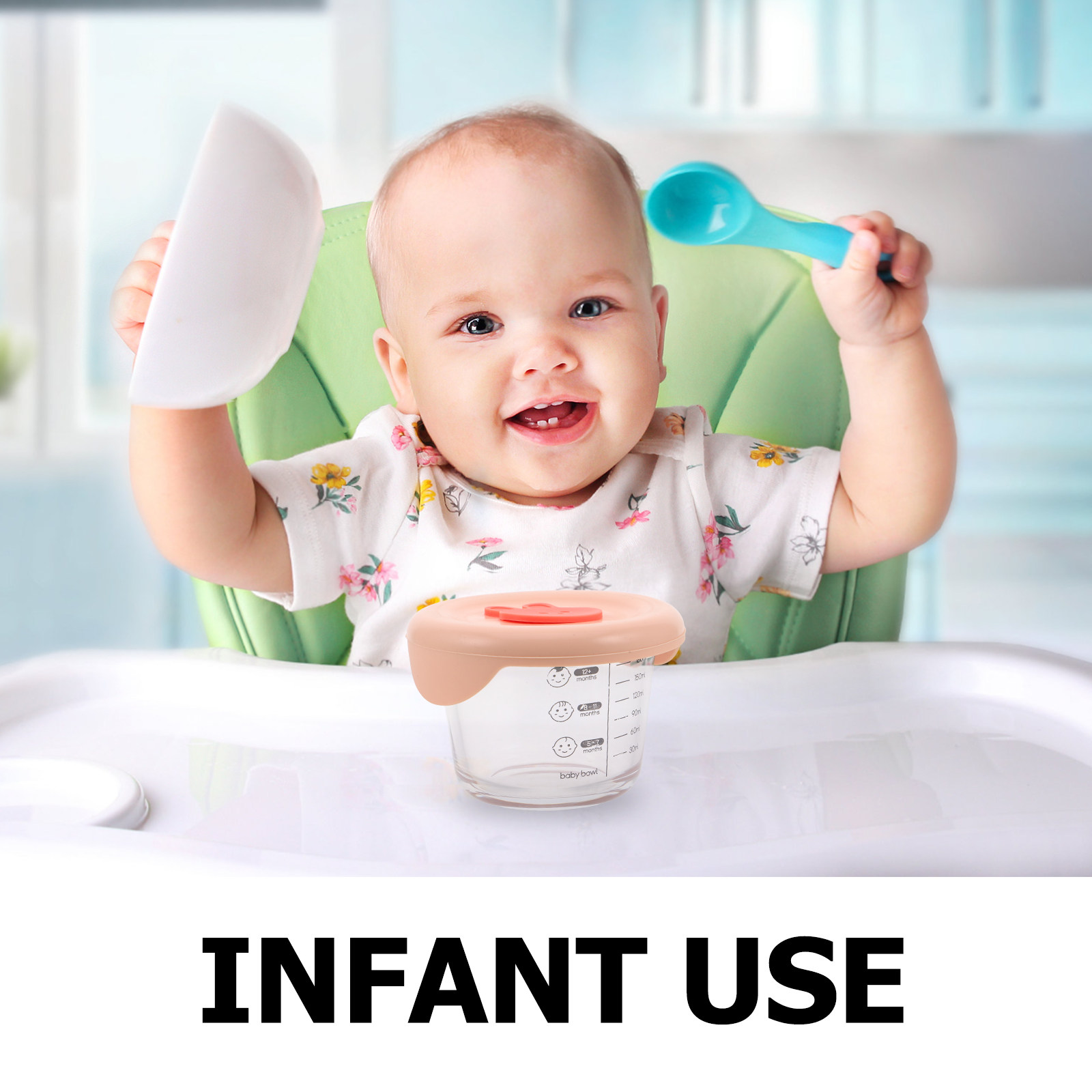 2Pcs Baby Food Storage Contain - Baby Food For Travelling ulasan dan harga