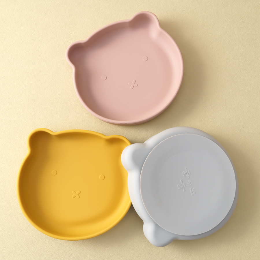 1PC Silicone Baby Dishes Sucti - Baby Food Quantity ulasan dan harga