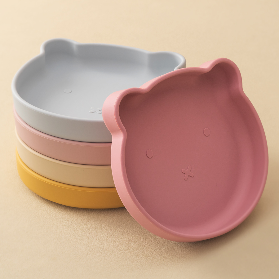 1PC Silicone Baby Dishes Sucti - Baby Food Quantity ulasan dan harga