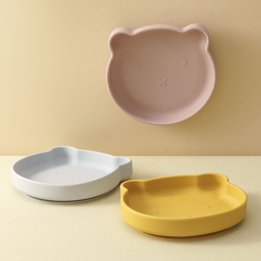 1PC Silicone Baby Dishes Sucti - Baby Food Quantity ulasan dan harga