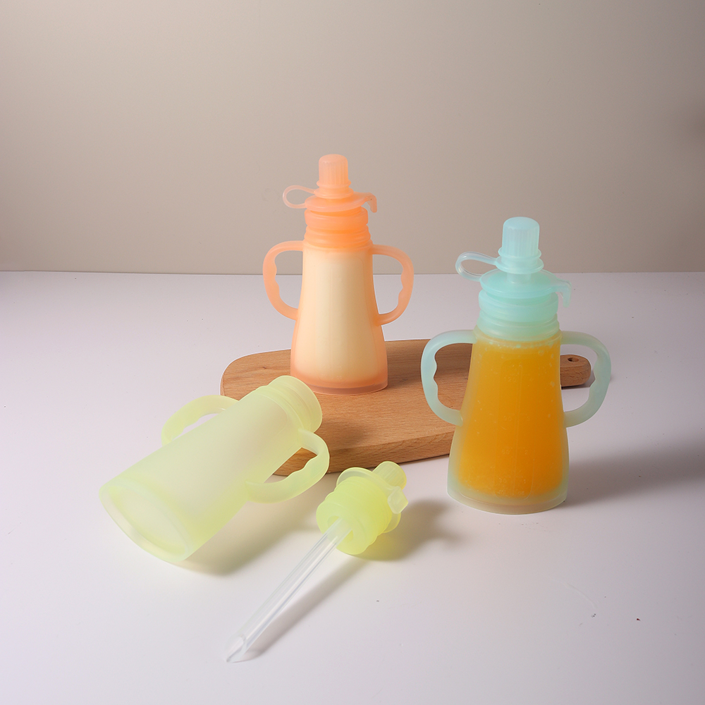 New Reusable Silicone Breast M - Baby Food Pouches ulasan dan harga