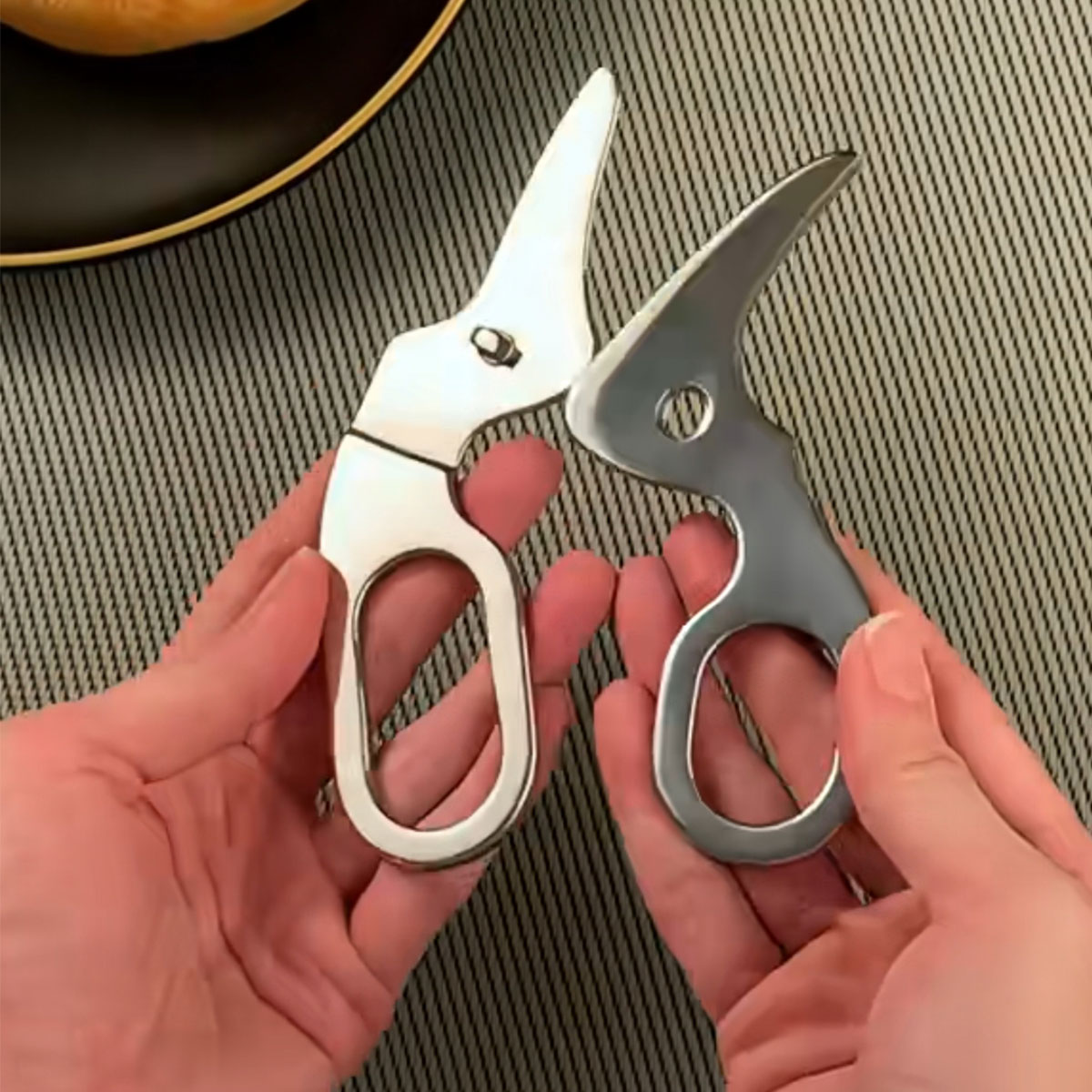 Safety Baby Food Scissors - Fo - Baby Food Grade ulasan dan harga