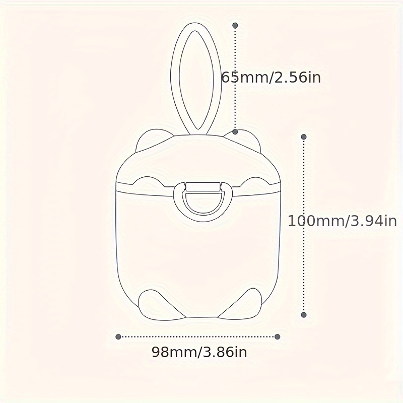 1pc Portable Four-Layer Milk P - Baby Food Pouches ulasan dan harga