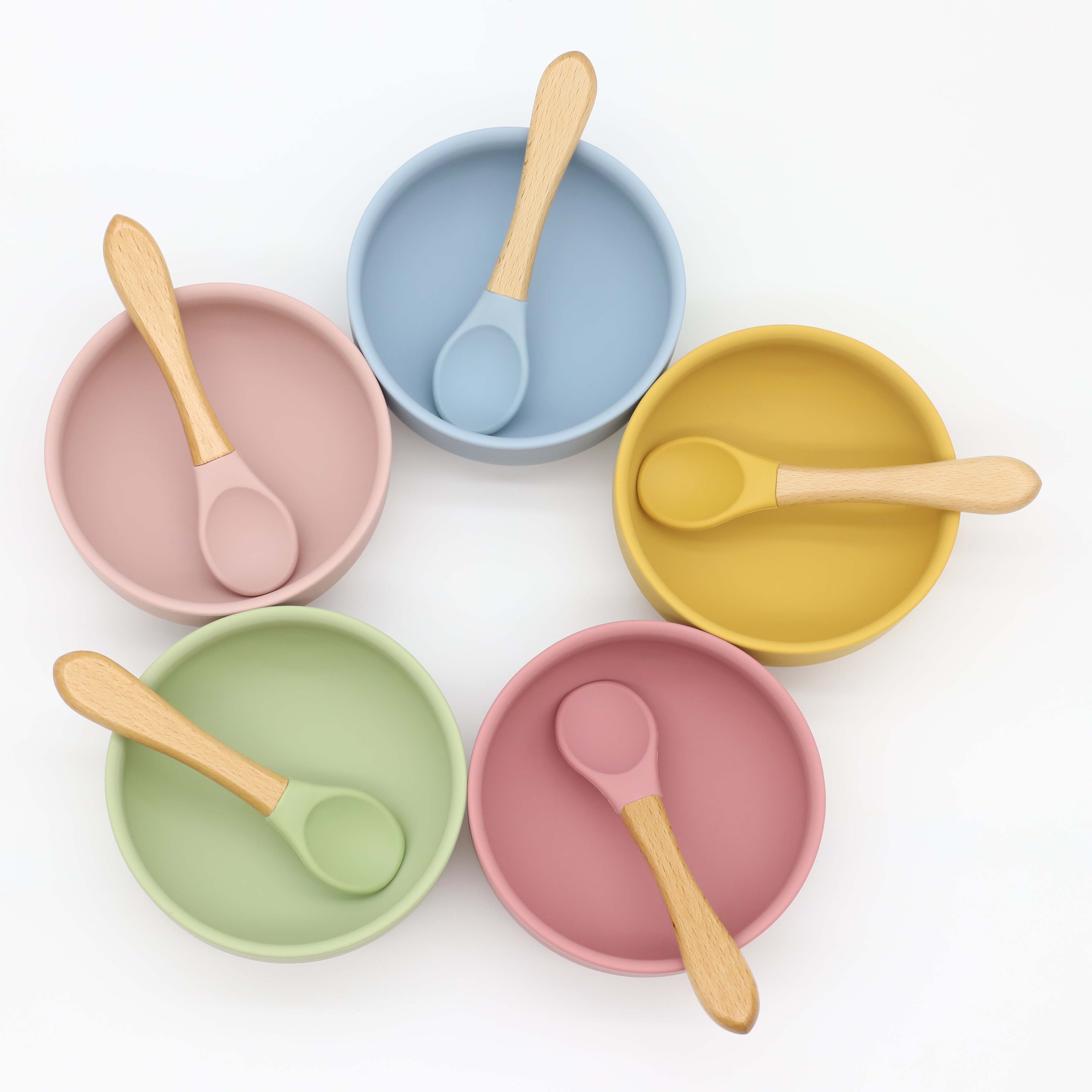 Silicone bowl with suction cup - Baby Food Quantity ulasan dan harga
