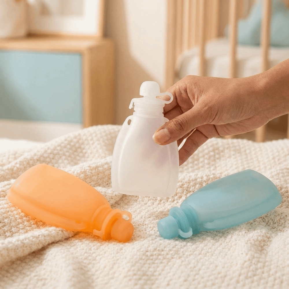 Non BPA Baby Food Pouch 120ml  - Baby Food Pouches ulasan dan harga