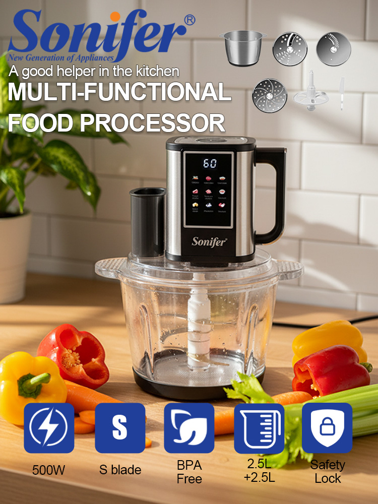 10 in 1 Food Processor Sonifer - Baby Food Blender And Steamer ulasan dan harga