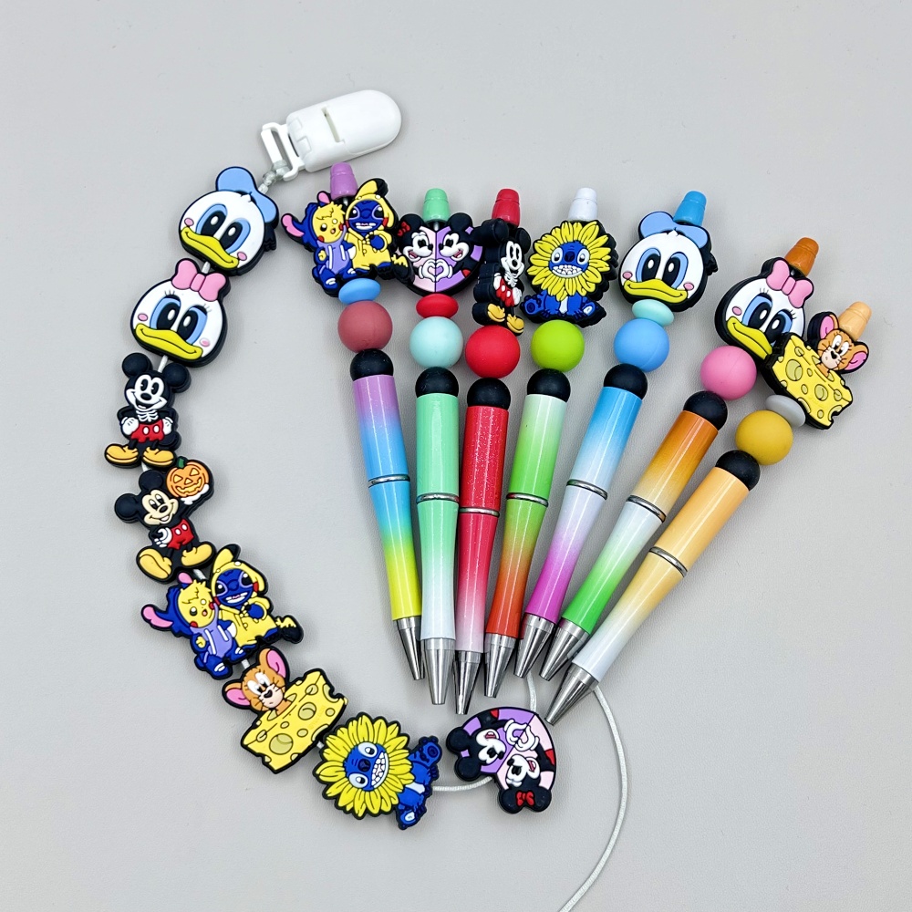 10PC DIY Cartoon Mini Silicone - Baby Food Grade ulasan dan harga