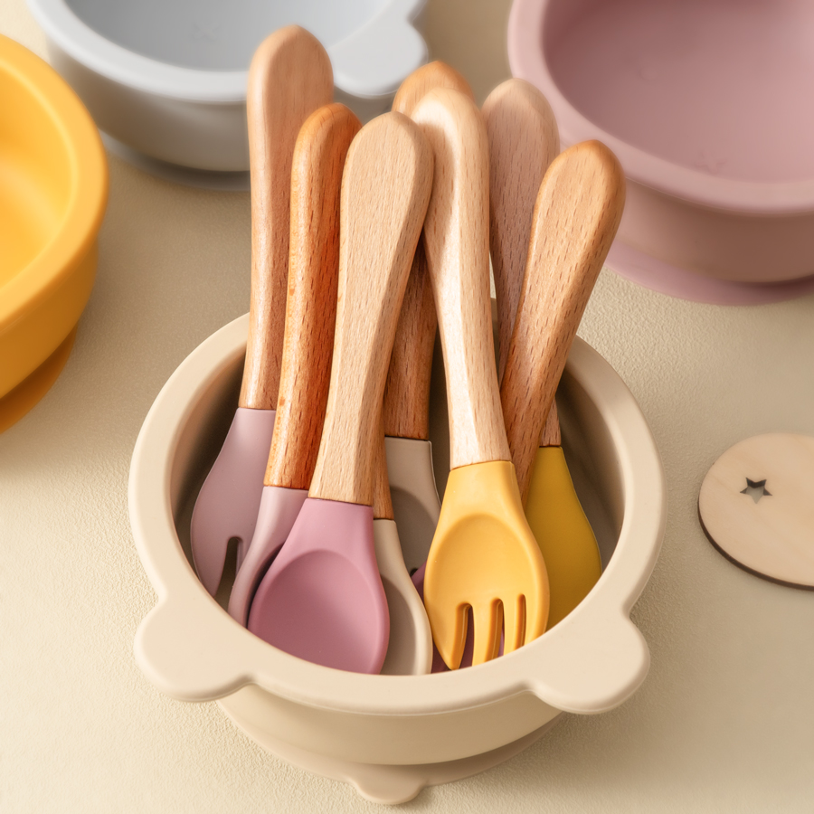 2PCS Baby Learning Spoons Uten - Baby Food Quantity ulasan dan harga