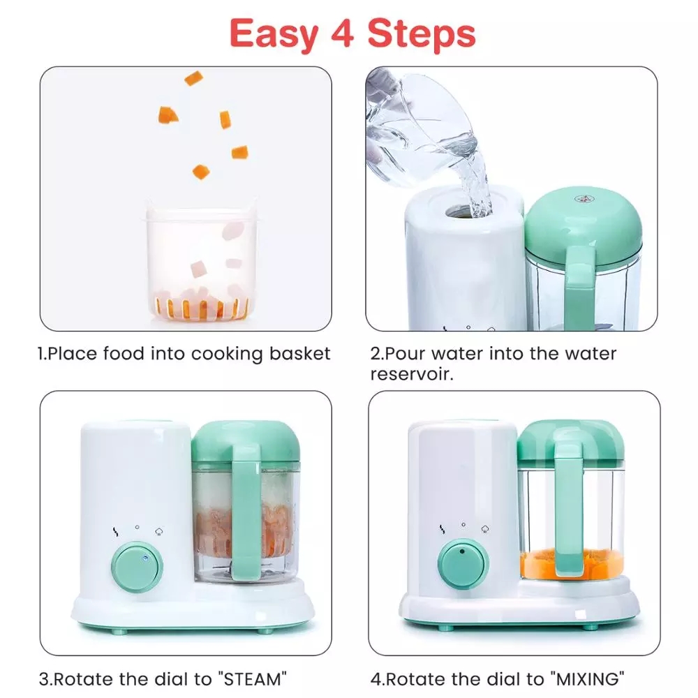 2023 New Baby Feeding Food Mak - Baby Food Blender And Steamer ulasan dan harga
