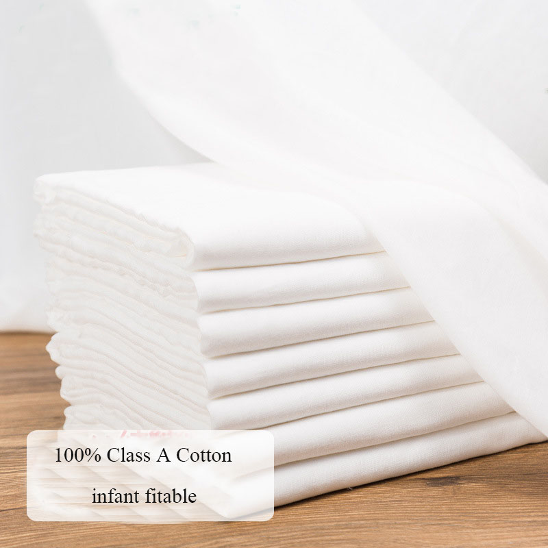 100x145cm Pure 100% Cotton Whi - Baby Food Grade ulasan dan harga