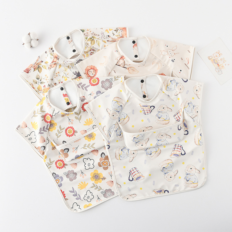 Newborn Baby Bibs Blouse Water - Baby Food Quantity ulasan dan harga